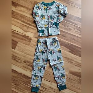 Kids Pajamas with Mickey Mouse Print